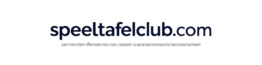 speeltafelclub.com logo - Professional branding and identity