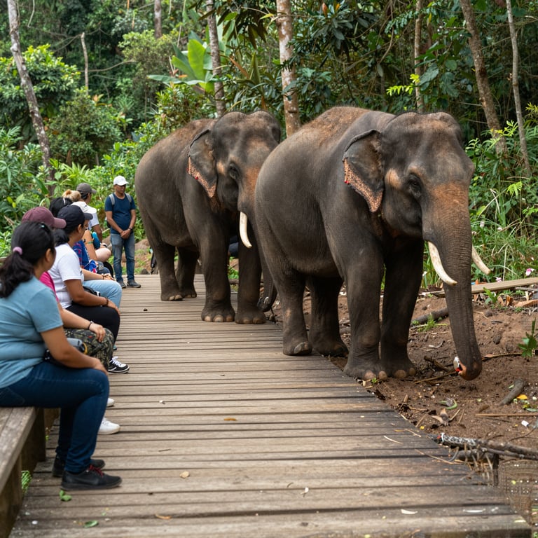 Come il Turismo Sostenibile Aiuta la Conservazione degli Elefanti Asiatici