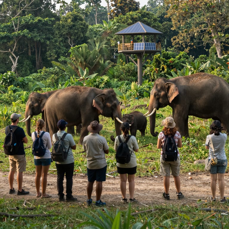 Il Turismo Sostenibile per la Protezione degli Elefanti Asiatici nel 2026