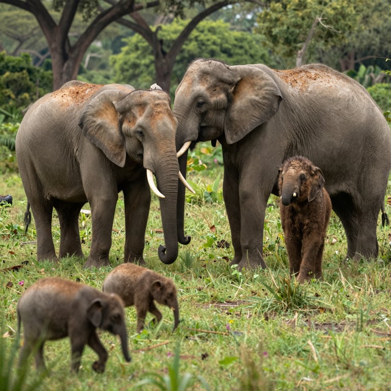 Protegiamo l'Habitat degli Elefanti: Salviamo le Specie a Rischio Estinzione