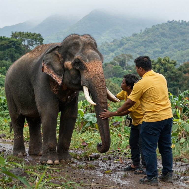 Scopri la Missione di Salvataggio degli Elefanti Asiatici in Thailandia