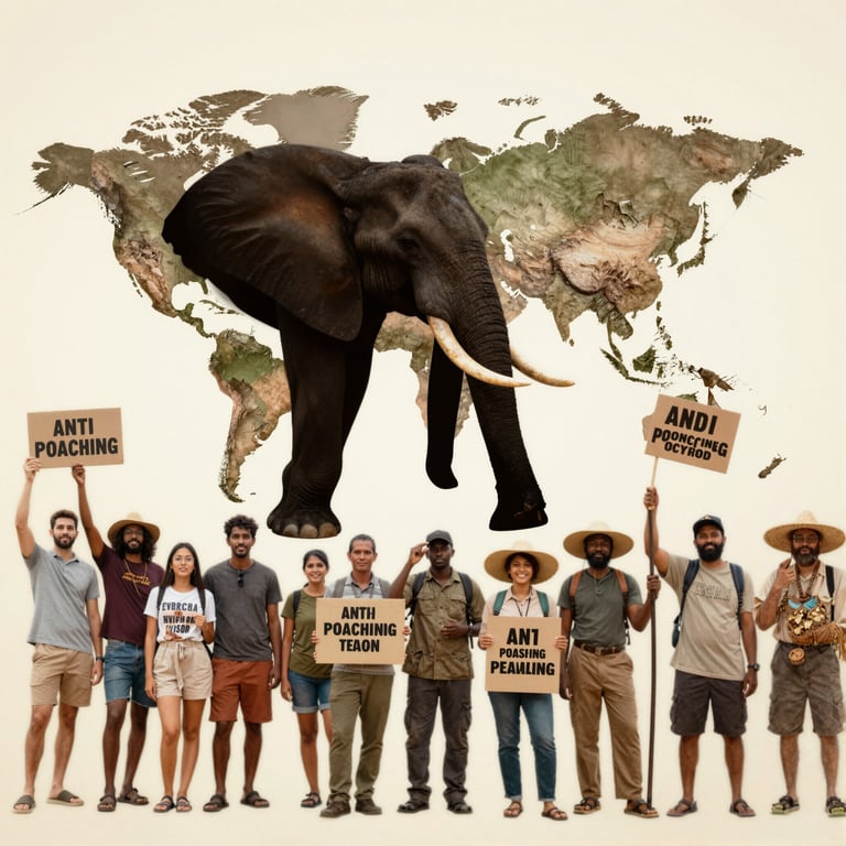Unisciti alle Campagne Globali per Proteggere gli Elefanti dal Bracconaggio nel 2026