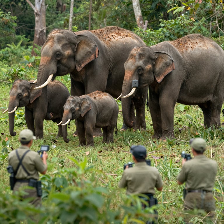 Strategie Efficaci contro il Bracconaggio e per la Preservazione degli Habitat Elefantini