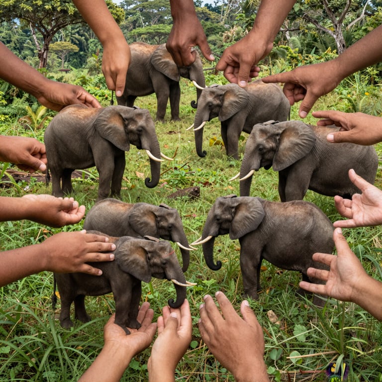 Iniziative Mondiali per Salvare gli Elefanti Africani dall'Estinzione