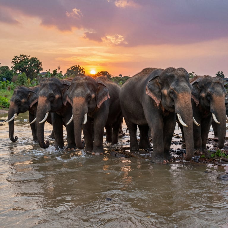Impegnati nel Soccorso: Come Aiutiamo la Popolazione di Elefanti in Thailandia