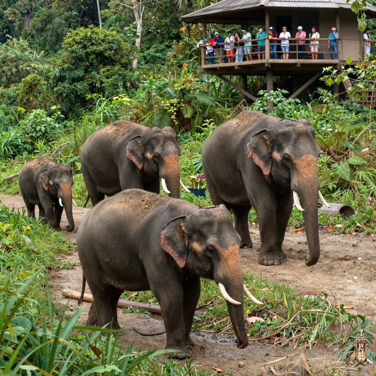 Come il Turismo Sostenibile Aiuta a Salvare gli Elefanti Asiatici