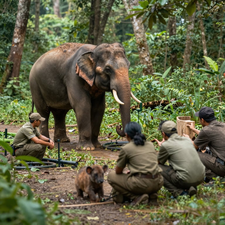 Notizie sul Bracconaggio degli Elefanti e Iniziative per la Protezione della Fauna Selvatica