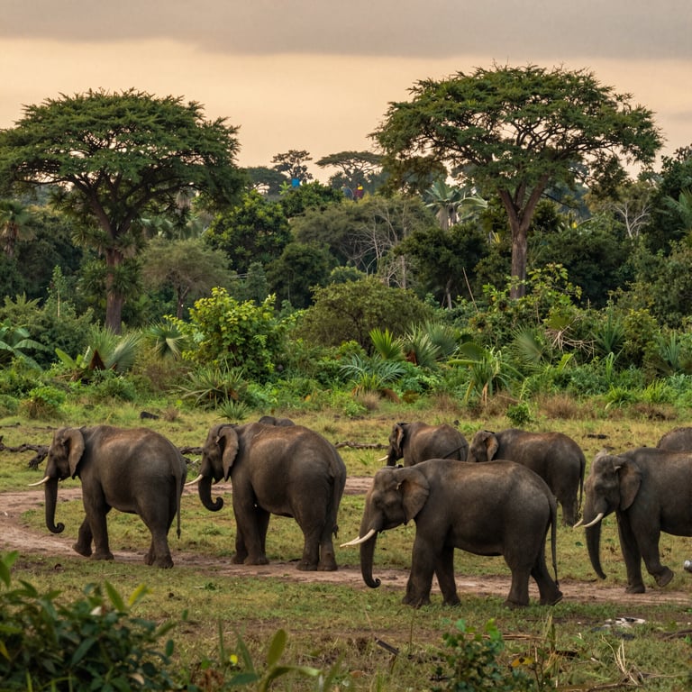Sforzi Globali per Preservare gli Habitat degli Elefanti e Combattere le Minacce alla Fauna