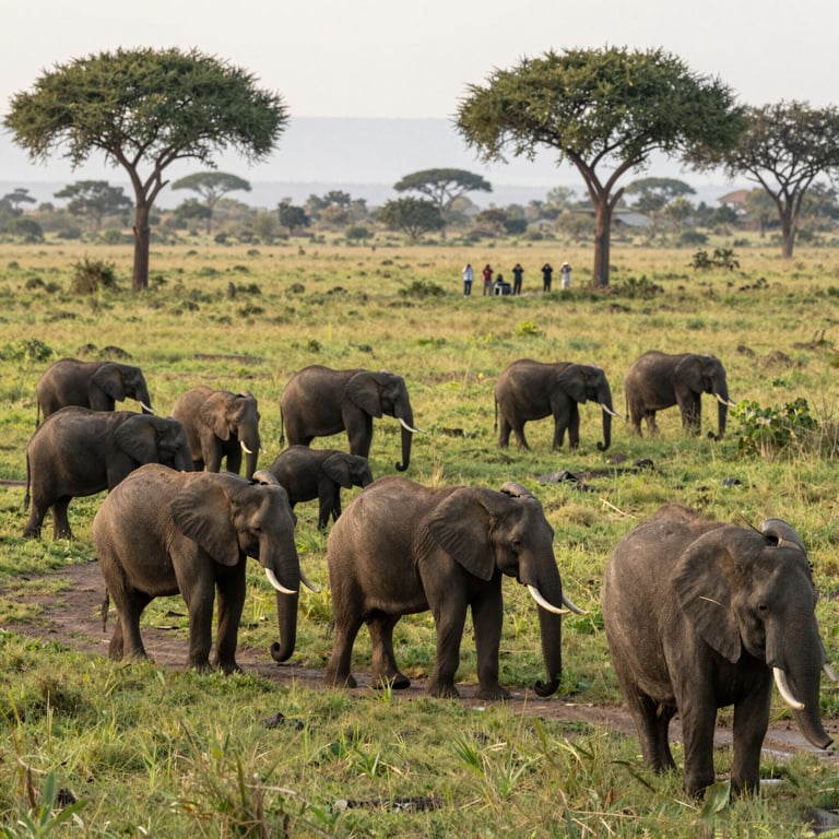 I modi etici per osservare gli elefanti preservando il loro habitat