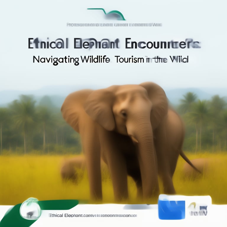Ethical Elephant Encounters: Navigating Wildlife Tourism in the Wild