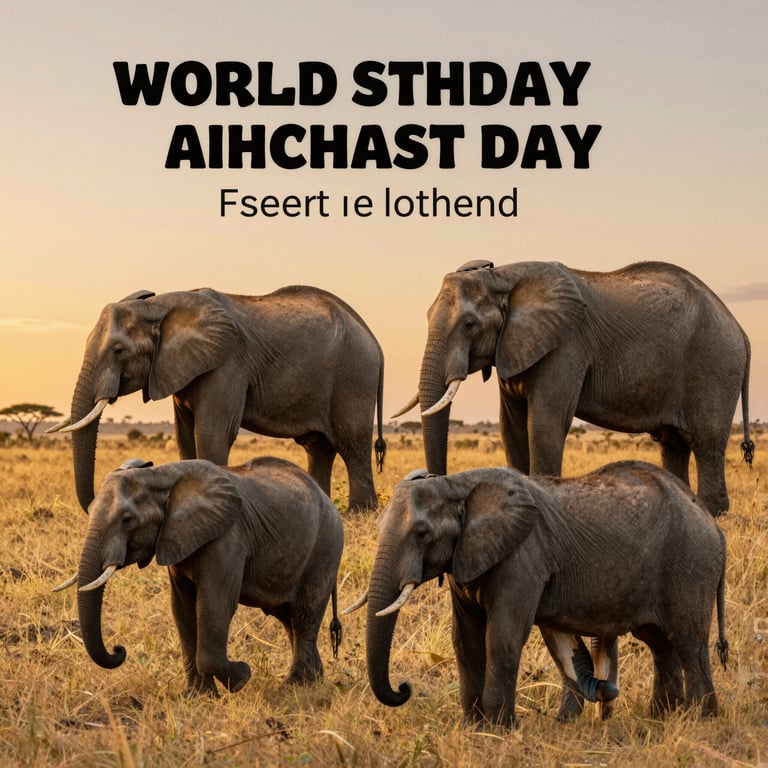 Quattro Strategie Semplici per Supportare gli Elefanti nel Giorno Mondiale