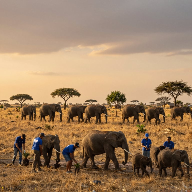 Unisciti all'Iniziativa di Protezione Elefanti per Salvare Specie nel 2026