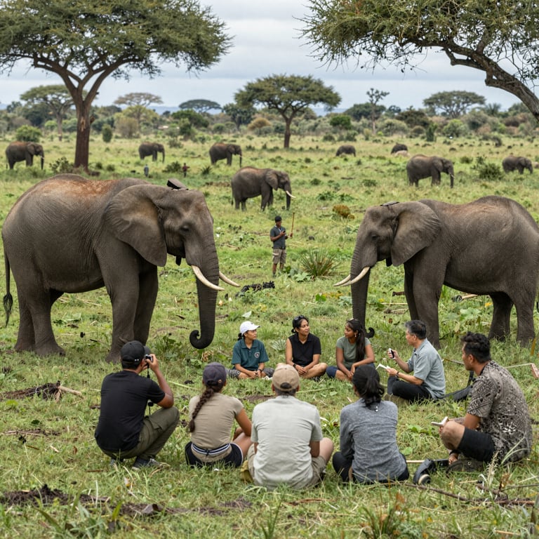 Iniziative Globali per Proteggere gli Elefanti in Africa