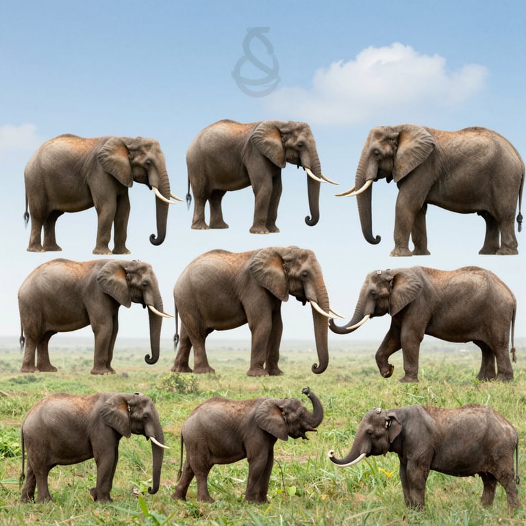 Iniziative Globali per Salvaguardare gli Elefanti dalla Scomparsa