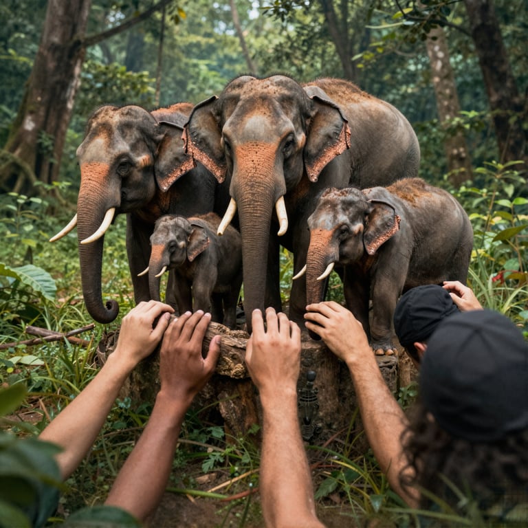 Iniziativa Protezione Elefanti Lancia Campagna Globale Contro Bracconaggio Selvaggio