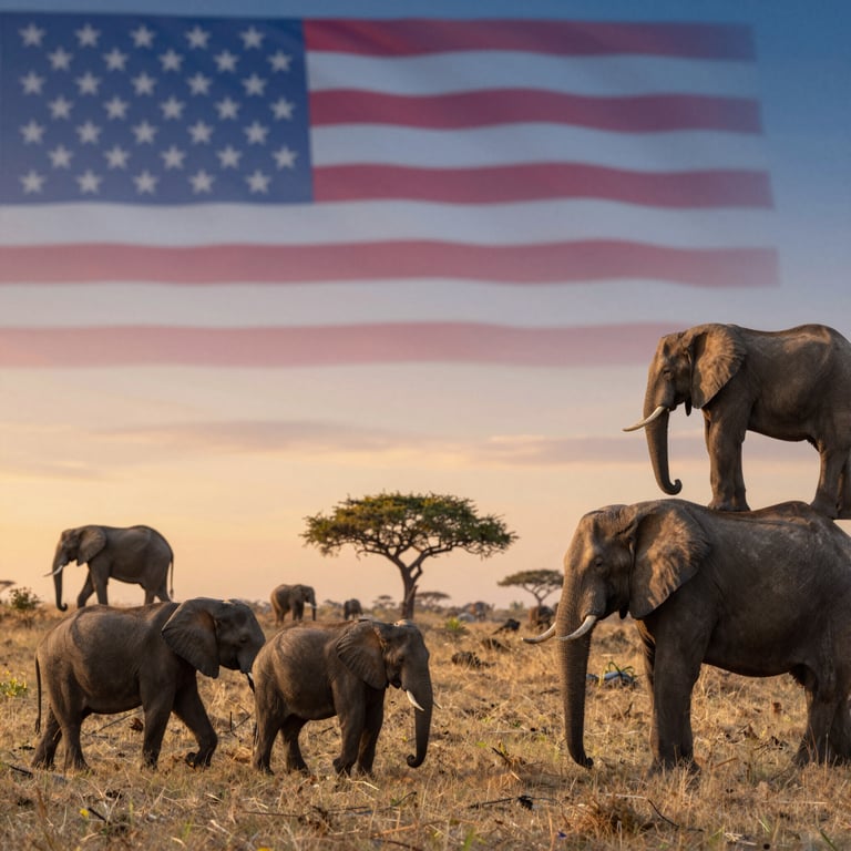 USA Potenziano Difese per Elefanti Africani: Passo Avanti nella Tutela Globale