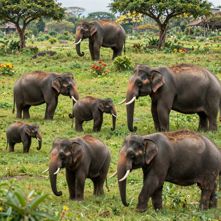 Governo Indonesiano Lancia Ordine Esecutivo contro Scomparsa Habitat Elefantini