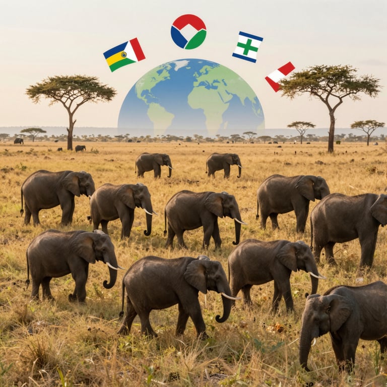 Iniziative Globali contro la Minaccia agli Elefanti in Africa