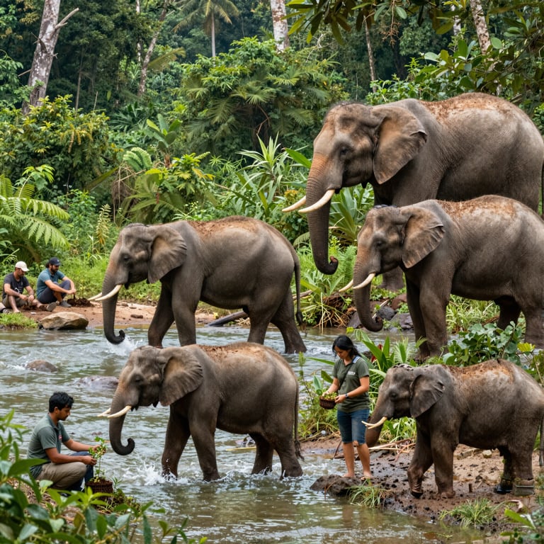 Iniziative Vincenti per Proteggere gli Elefanti da Estinzione Globale