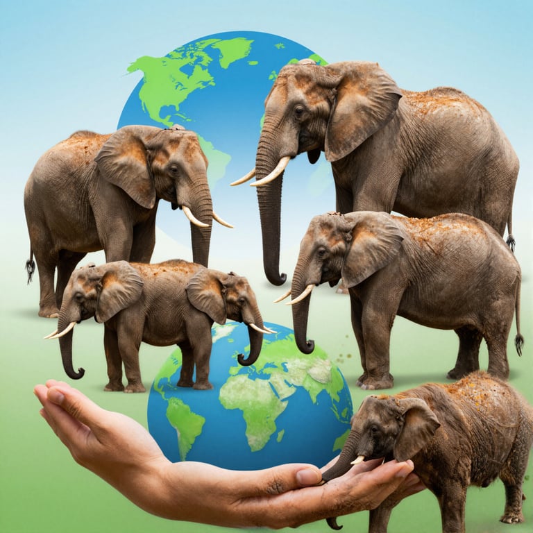 Protezione Globale degli Elefanti: Azioni Concrete per la Loro Sopravvivenza