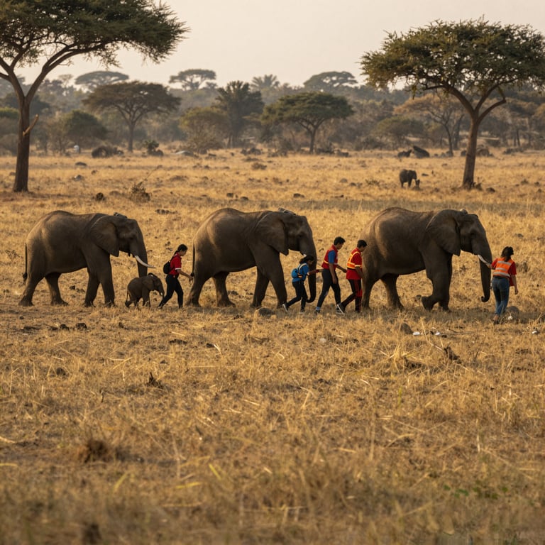 Unisciti alla Missione Globale per il Soccorso e la Cura degli Elefanti in Pericolo