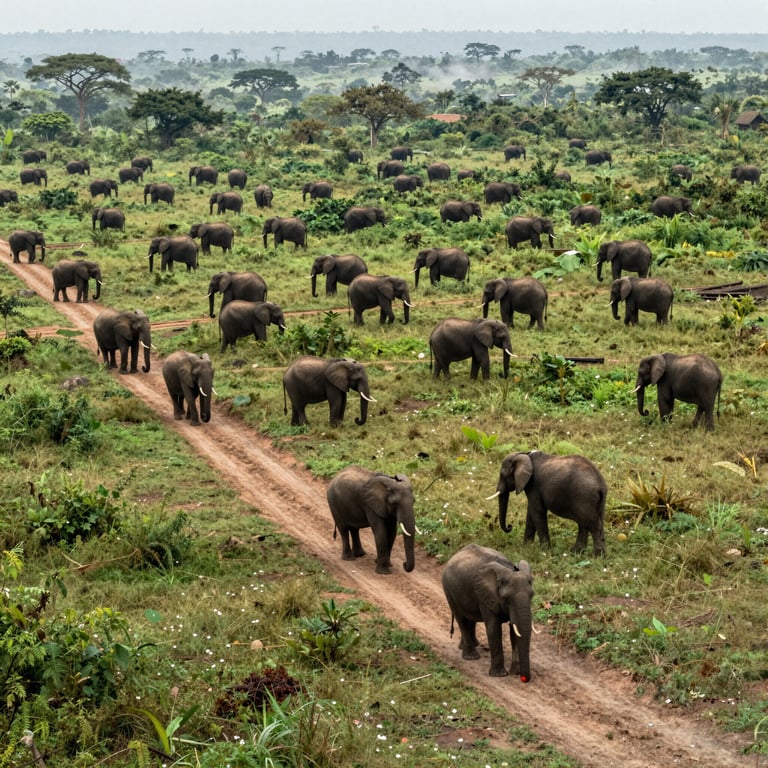 Oltre Centomila Elefanti Salvaguardati Trasformano Paesaggi Africani con Semi e Percorsi Aperti