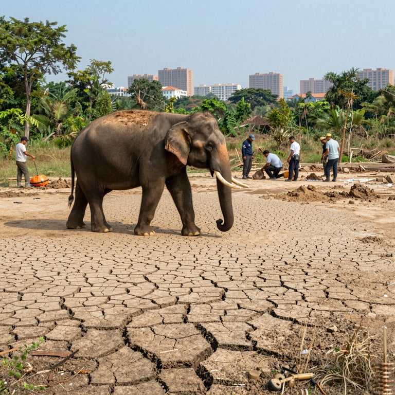 Le Sfide Ambientali per gli Elefanti e Azioni Urgenti per la Conservazione Globale