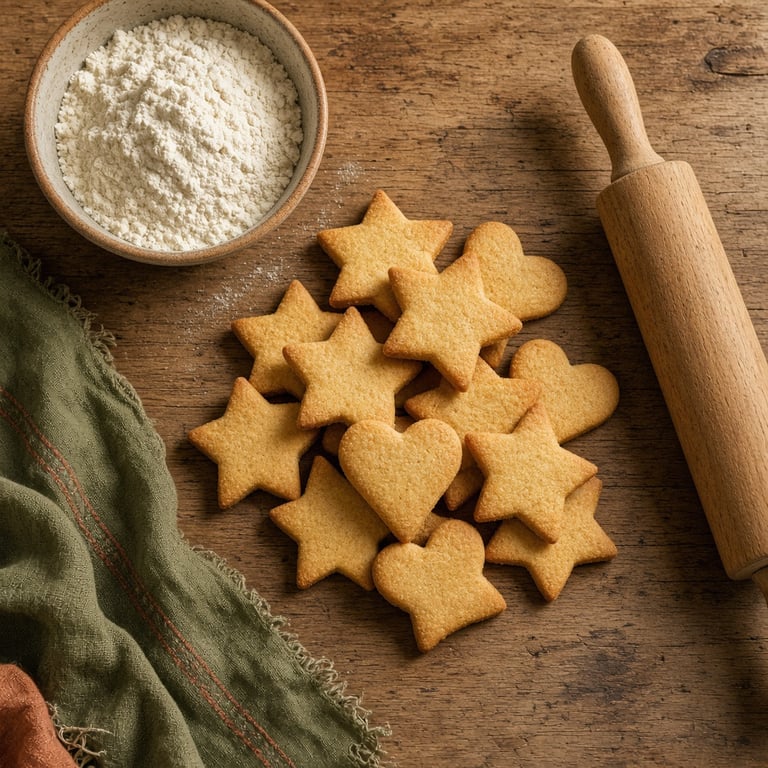 Zandkoekjes recept voor krokante zandkoekjes