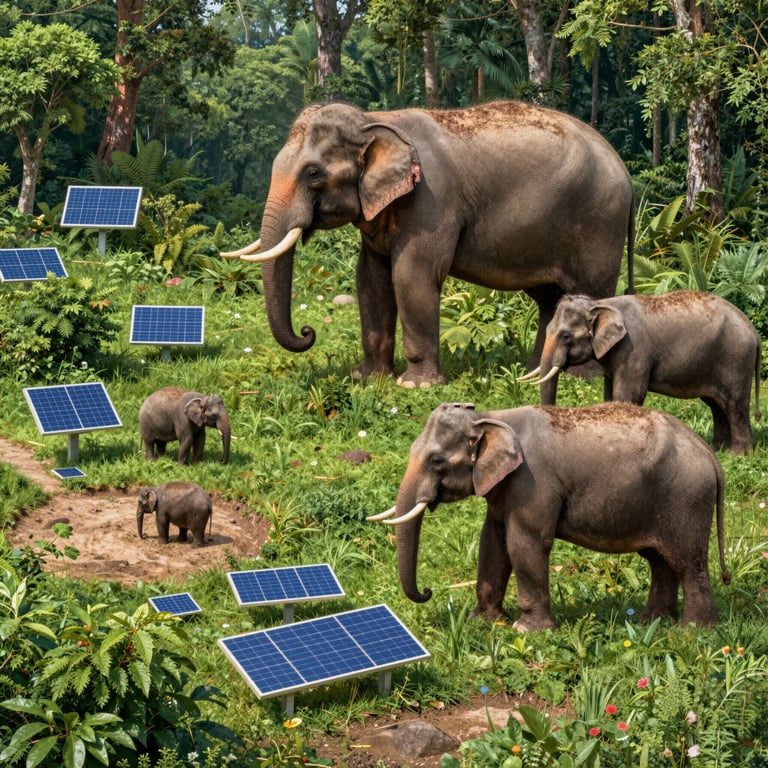 Preservare Habitat Vitali: Nuove Strategie per Proteggere gli Elefanti Selvatici