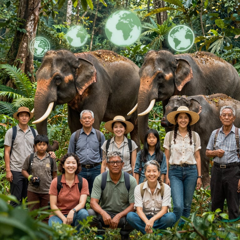 Iniziative Mondiali per Proteggere la Fauna Elefantiaca in Pericolo