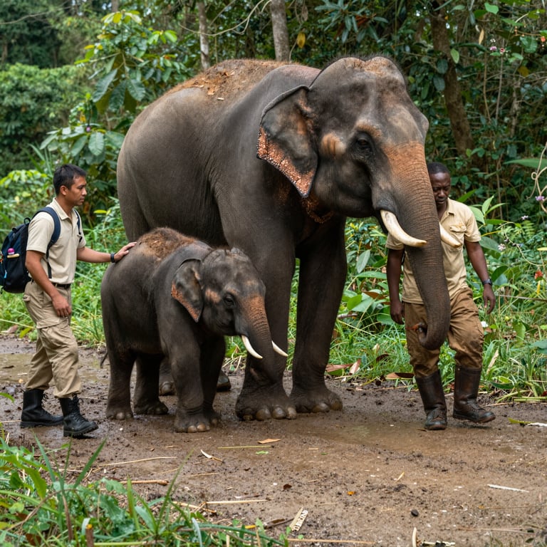 La nostra lotta per salvare gli elefanti forestali rarissimi del Vietnam