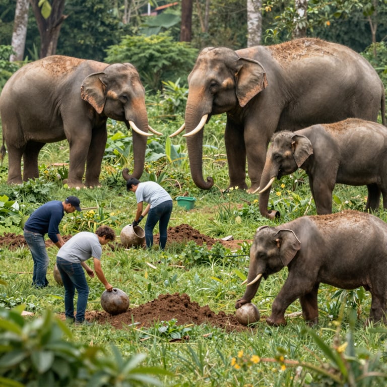 Iniziative Quotidiane per Proteggere e Supportare Elefanti nel Vicinato
