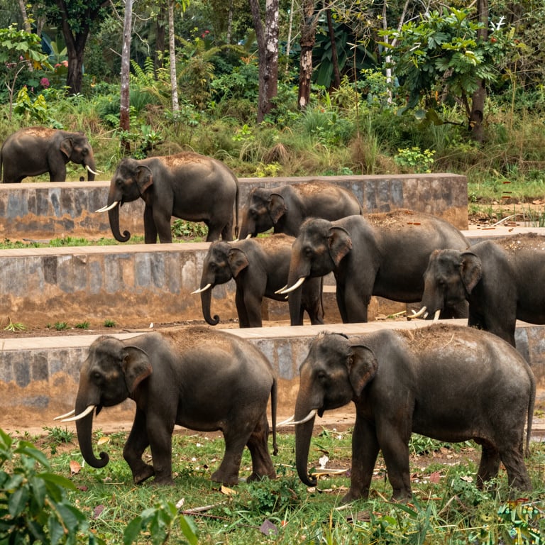 Sostegno a Strutture Amiche della Fauna per la Salvaguardia degli Elefanti in Asia