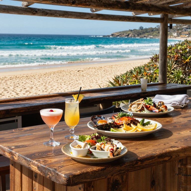 Discover Australia's Best Cocktails and Seafood at 12 Rocks Beach Bar on the Stunning Coast