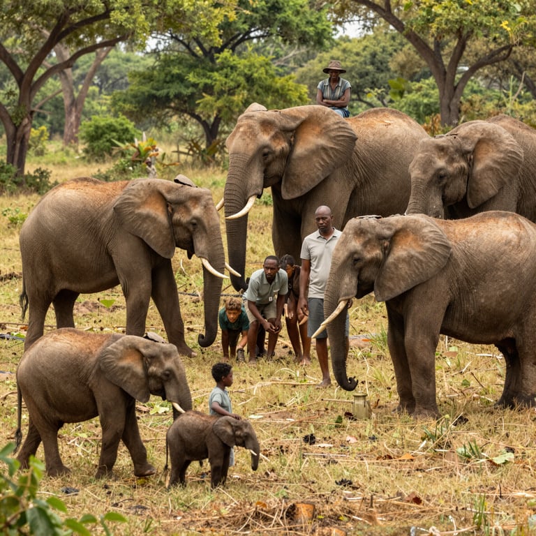 Iniziative Globali per Proteggere gli Elefanti Africani dalla Estinzione