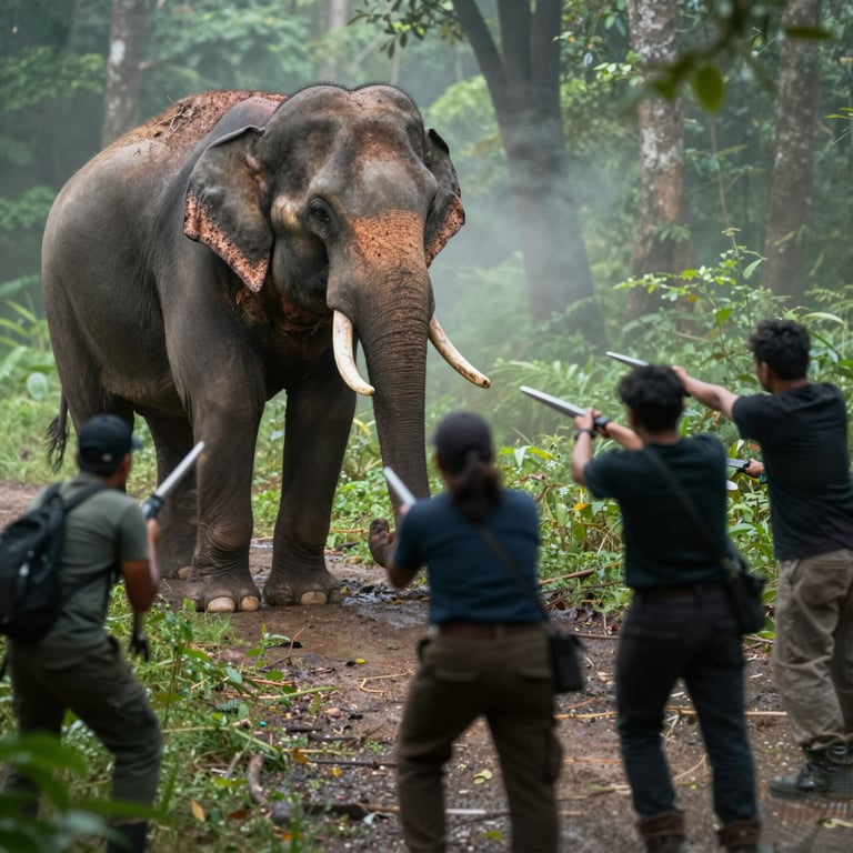 La Lotta Quotidiana per Salvare gli Elefanti dalla Minaccia dell'Estinzione