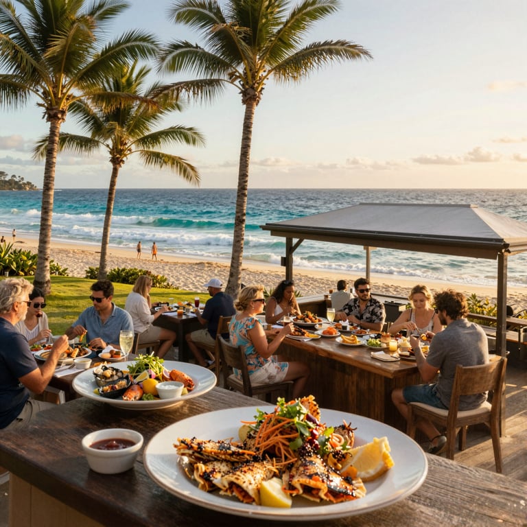 Best Beach Bars Down Under: 12 Rocks Leads with Fresh Australian Seafood Delights