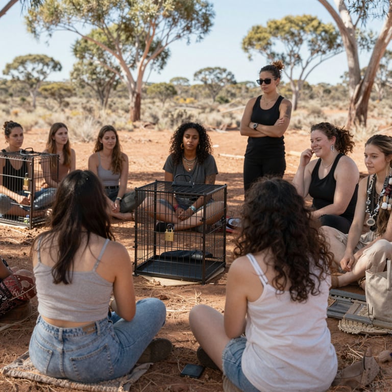 BDSM Lock Cages Spotlight: Australian Chastity Community News for Enthusiasts