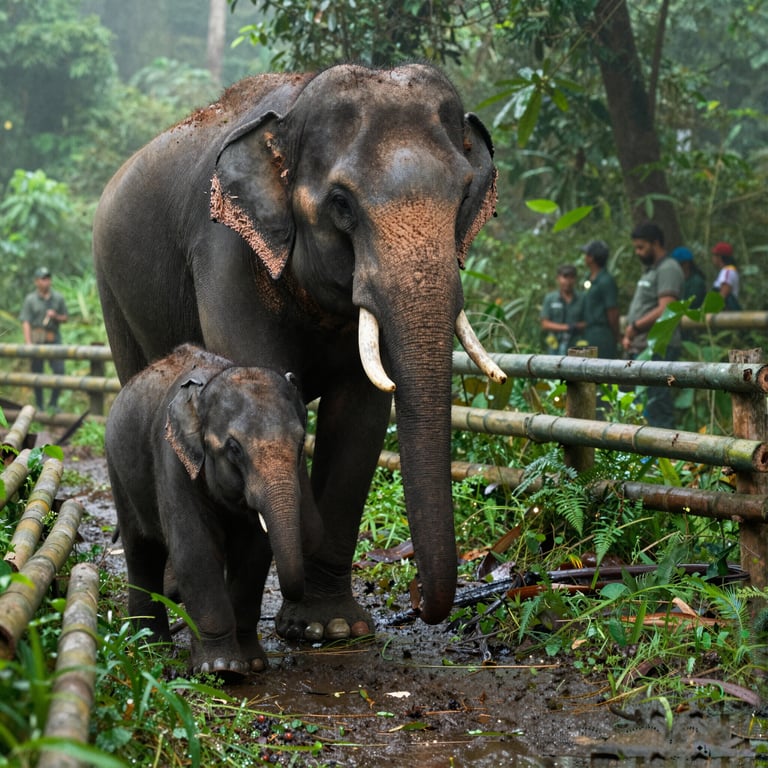 Salvare gli Elefanti di Foresta Rari in Vietnam: I Nostri Progetti di Protezione