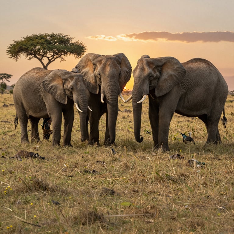 Iniziative Globali contro il Bracconaggio per Salvare gli Elefanti