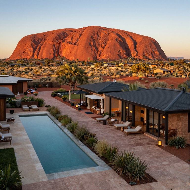 Discover Uluru's Iconic Red Rock: Ultimate Shopping and Relaxation at Ayers Rock Resort