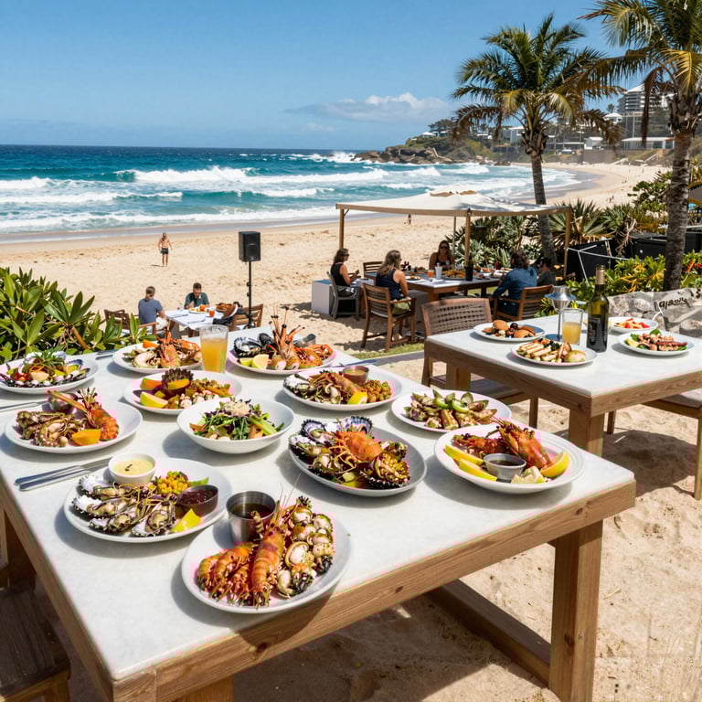 Savor Premier Seafood and Events Reviews at Australia's Top 12 Rocks Beach Club