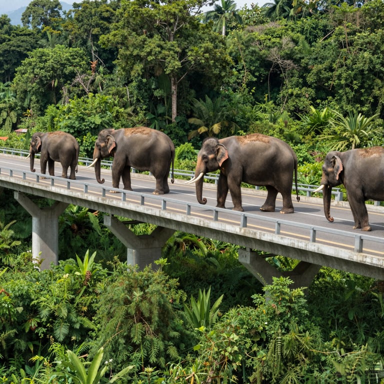 Infrastrutture Ecologiche per la Sopravvivenza degli Elefanti Asiatici nel 2026