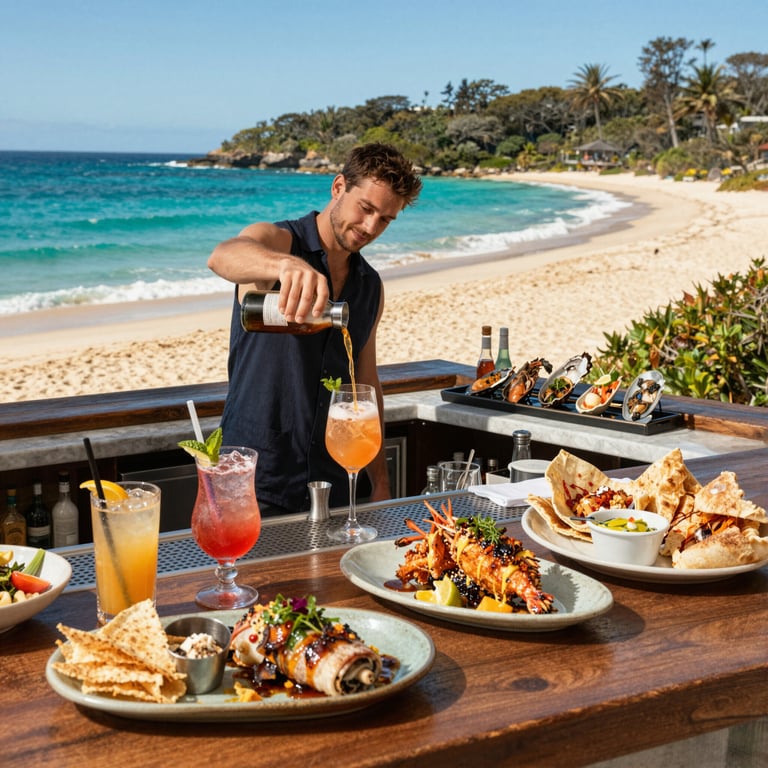Unveiling 12 Rocks: Premier Australian Beach Bar with Elite Cocktails and Seafood Reviews