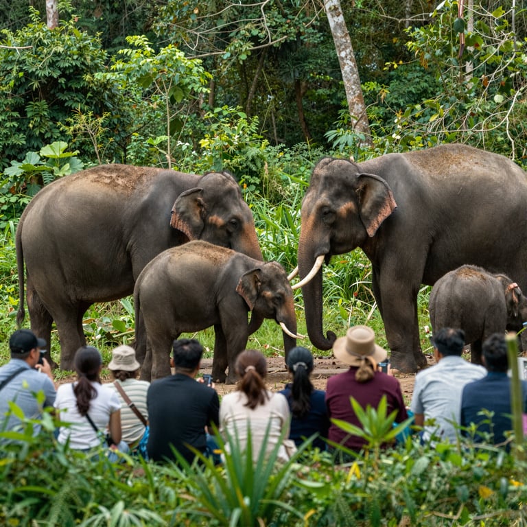 Come il Turismo Sostenibile Aiuta a Proteggere gli Elefanti Asiatici nel Mondo