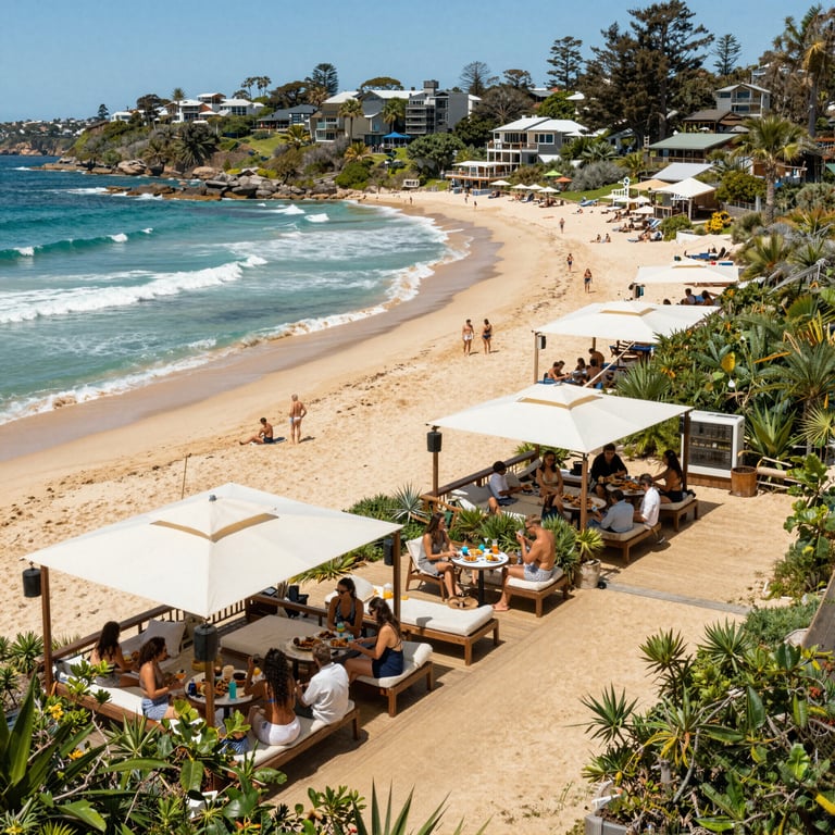 Discover Top Australian Beach Clubs at 12 Rocks with Signature Cocktails and Seafood