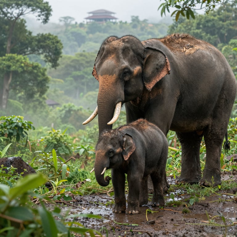 Sforzi Rinnovati in Indonesia per Salvare la Popolazione di Elefanti nel 2026