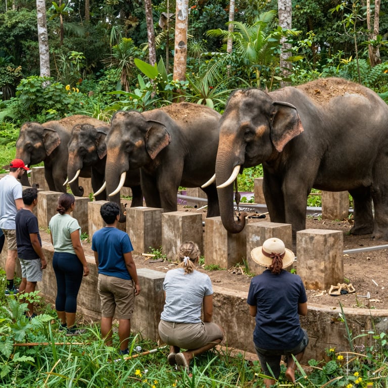 Iniziative Globali per Salvaguardare gli Elefanti in Zone a Rischio