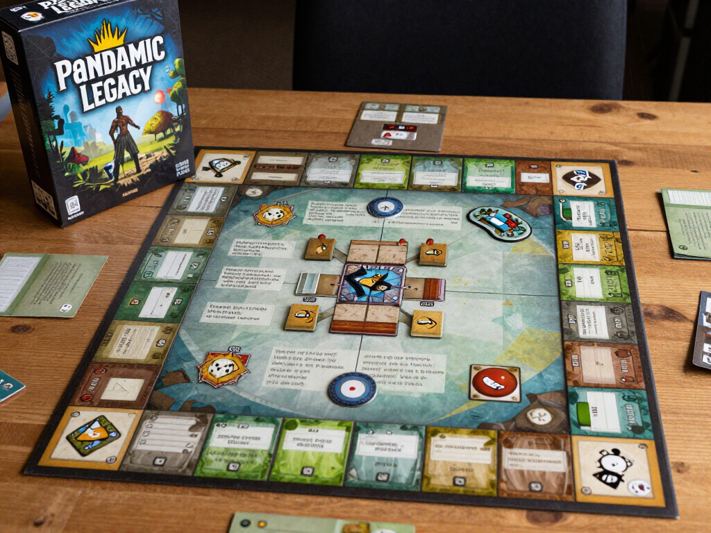 Pandemic Legacy bordspel
