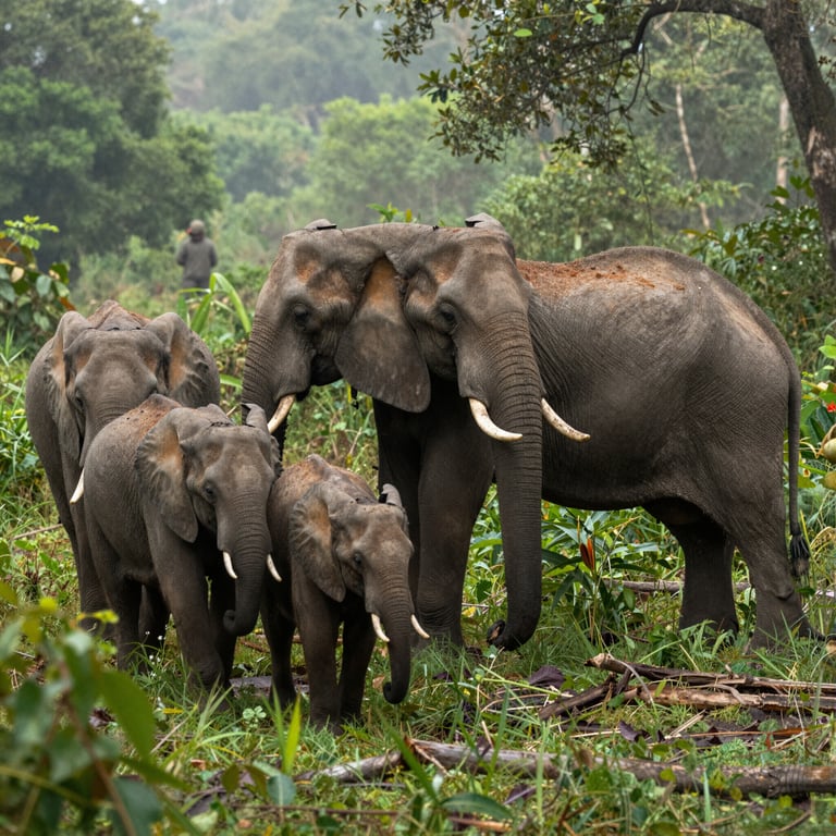 Proteggere gli Elefanti di Foresta Africana da Minacce Emergenti